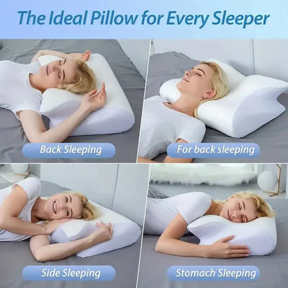 Butterfly Sleep Memory Neck Pillow
